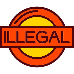 ilegal icono
