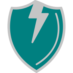 escudo roto icono