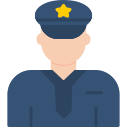 policía icono