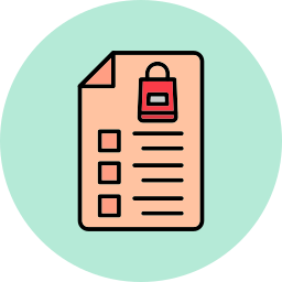 Shopping list icon