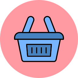 Shopping basket icon