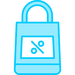 Shopping bag icon