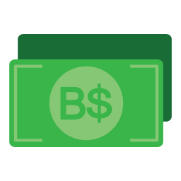 Багамский доллар иконка