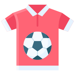 camisa de futebol Ícone