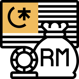 Malaysian ringgit icon