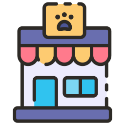 Pet shop icon