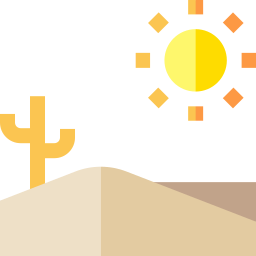 deserto Ícone