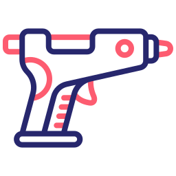 Glue gun icon