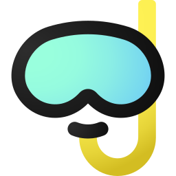 Snorkel gear icon