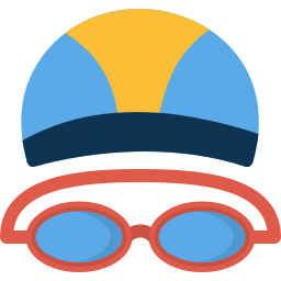 zwembril icoon