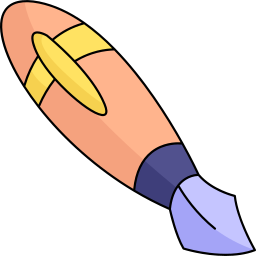 pluma de tinta icono