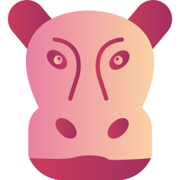 hippopotame Icône