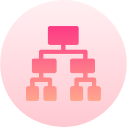 Hierarchical structure icon