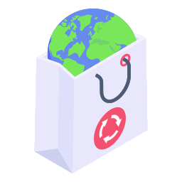 Recycle bag icon