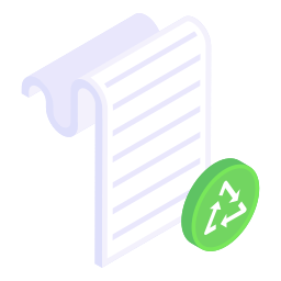 papier recyceln icon