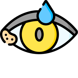 Sore eyes icon