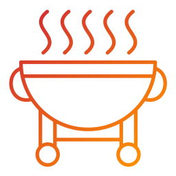 BBQ grill icon