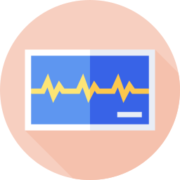 elektrocardiogram icoon