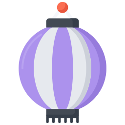 Paper lantern icon