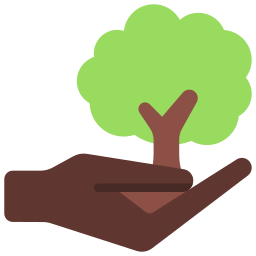 zasadzić drzewo ikona