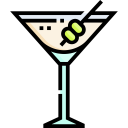 Сухой мартини иконка