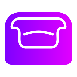 Pet bed icon