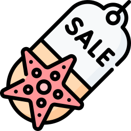 Summer sale icon