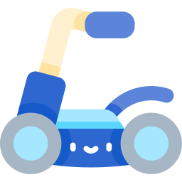 Electric scooter icon