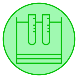 Laboratory equipment icon