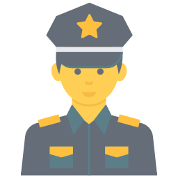 Police officer icon