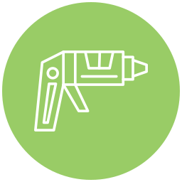 Caulk gun icon