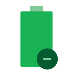 Charging battery icon