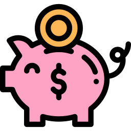 Piggy bank icon