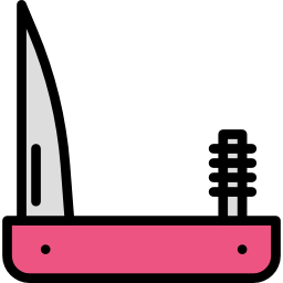 coltello a serramanico icona