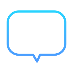 Speech bubble icon