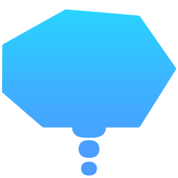 bolla di pensiero icona