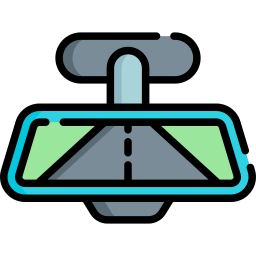 Rearview mirror icon