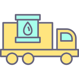 brandstof vrachtwagen icoon