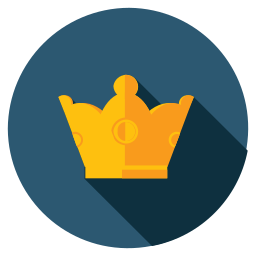 diseño de corona icono