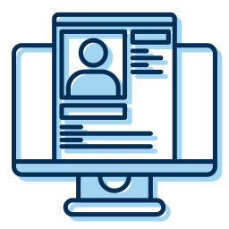 renseignements personnels Icône