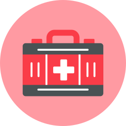 First aid kit icon