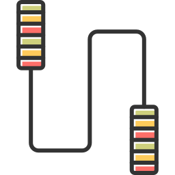 corda per saltare icona