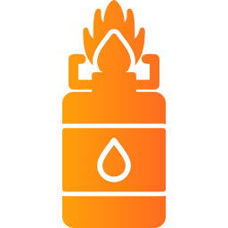 gás de acampamento Ícone