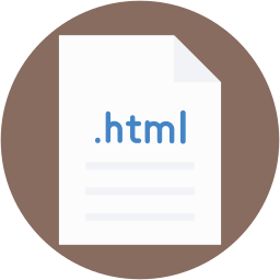 html-bestand icoon