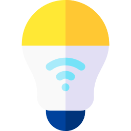 Smart bulb icon