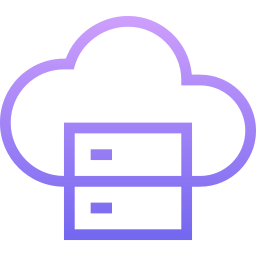 Cloud server icon