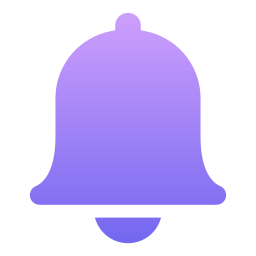 Notification bell icon