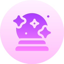 Crystal ball icon