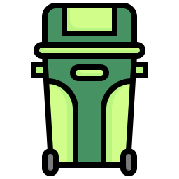 Trash can icon