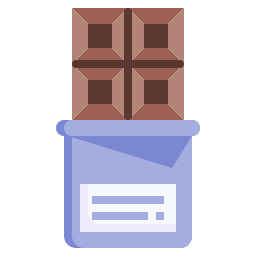 barra de chocolate icono